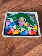 HEMA - houten wiebel krokodil, Ophalen of Verzenden, Zo goed als nieuw