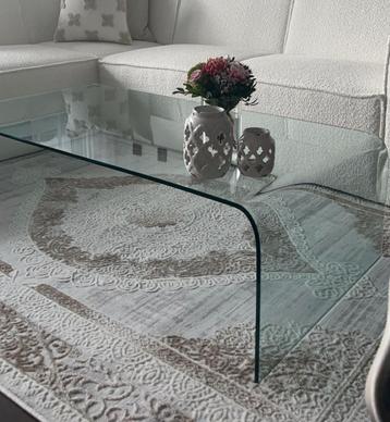 Glazen design waterval salontafel  beschikbaar voor biedingen