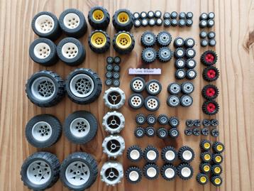 LEGO partij wielen / velgen / banden beschikbaar voor biedingen