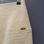 Guess witte rok patroon structuur +rits detail S artnr 49100, Guess, ., Wit, Guess