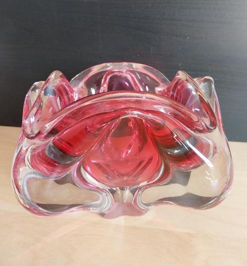 Murano asbak plus fruitschaal, Antiek en Kunst, Antiek | Glas en Kristal, Ophalen