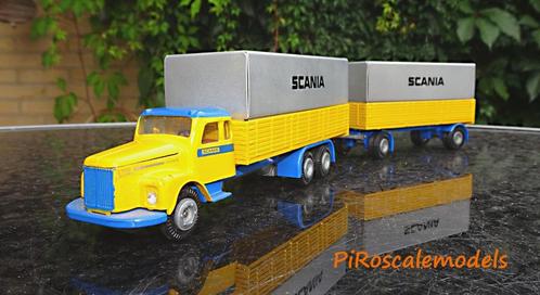 Scania Vabis 110 Super , Hobby en Vrije tijd, Modelauto's | 1:50, Zo goed als nieuw, Bus of Vrachtwagen, Tekno, Ophalen of Verzenden