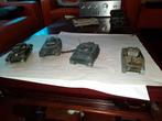 Solido 1/50 Sherman, Panther, Tiger & M10., Hobby en Vrije tijd, Gebruikt, Ophalen of Verzenden, Bus of Vrachtwagen