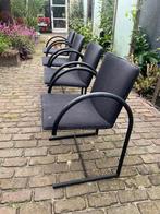 4x Ahrend  de Cirkel Boonzaaijer en Mazairac Metaform, Huis en Inrichting, Ophalen, Zwart, Metaal, Vier