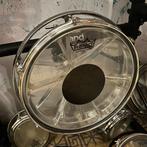 REMO ROTOTOMS Chrome, Black, White vintage/pre-owned, Gebruikt, USA, Ophalen of Verzenden, Trommel