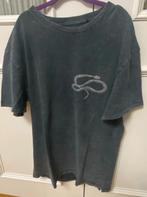 Pull&Bear grijs shirt tshirt S skelet, Verzenden, Gedragen, Maat 46 (S) of kleiner, Grijs