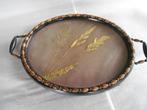 houten dienblad ovaal op pootjes vintage, Ophalen