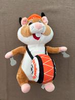 AH Hamster Knuffel met Drum trom hup holland trommel!, Kinderen en Baby's, Speelgoed | Knuffels en Pluche, Ophalen of Verzenden