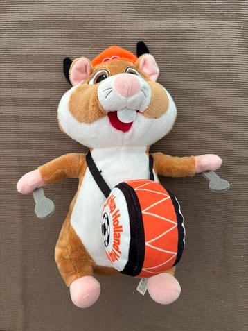 AH Hamster Knuffel met Drum trom hup holland trommel! beschikbaar voor biedingen