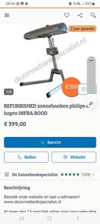 Philips energize zonnebank/infrarood., Witgoed en Apparatuur, Zonnebanken en Gezichtsbruiners, Ophalen of Verzenden, Zo goed als nieuw