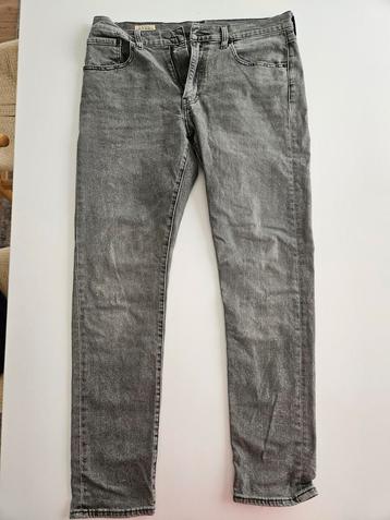 Zgan Levis 512 tapered slim fit 33-32, grijs beschikbaar voor biedingen