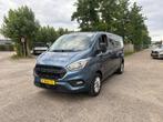 Ford Transit Custom Gbdc 2.0 Tdci 105PK 300 L2h1 2018, Auto's, Voorwielaandrijving, 1995 cc, 4 cilinders, Blauw