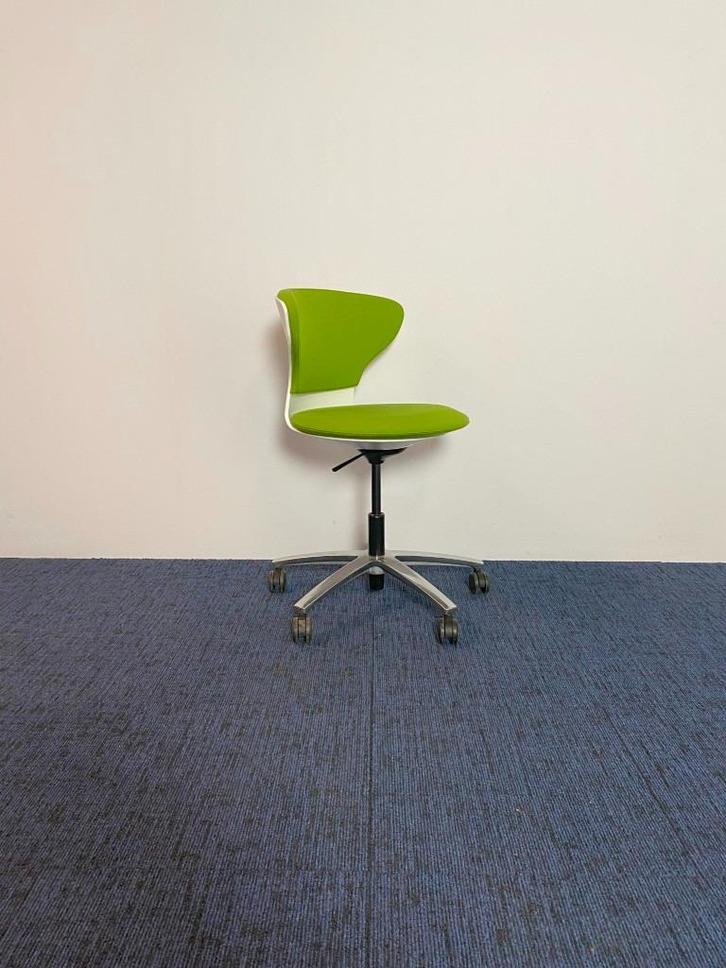 12 x Vergaderstoel Sedus Turn Around Drehstuhl, groen/wit, Huis en Inrichting, Stoelen, Gebruikt, Vijf, Zes of meer stoelen, Metaal