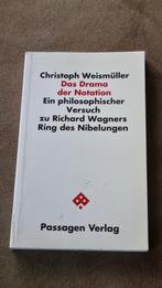 Weismuller Das Drama der Notation, Boeken, Ophalen of Verzenden, Zo goed als nieuw