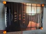 POSTER  SPEAK NO EVIL FILM, Verzenden, 1980 tot heden, Zo goed als nieuw, 12 inch