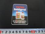 sticker motor olie TOTAL intégral beschermt beter *, Verzamelen, Ophalen, Zo goed als nieuw