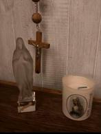 Maria Lourdes van glas erg mooi, Ophalen of Verzenden