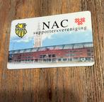 Oud pasje NAC Breda supportersvereniging, Ophalen of Verzenden, Gebruikt, NAC Breda