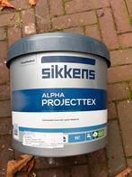 Sikkens alpha projecttex 9003 10L, Doe-het-zelf en Verbouw, Verf, Beits en Lak, Ophalen, Wit, Nieuw, Verf