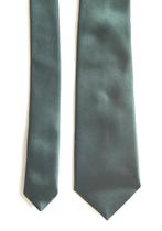 Nieuwe Ermenegildo Zegna zijden stropdas, das, groen, Effen, Verzenden, Nieuw, Groen