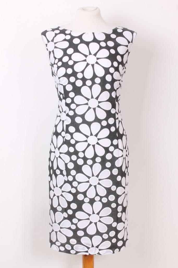 Gebloemde jurk ANA ALCAZAR maat 42, Kleding | Dames, Jurken, Zo goed als nieuw, Maat 42/44 (L), Overige kleuren, Boven de knie