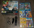 Nintendo Wii U • Mario kart 8 premium pack zwart • 6 games, Spelcomputers en Games, Spelcomputers | Nintendo Wii U, Met 1 controller