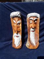 Bosgeest, woodspirit, houtsculptuur, houtsnijwerk, Ophalen of Verzenden