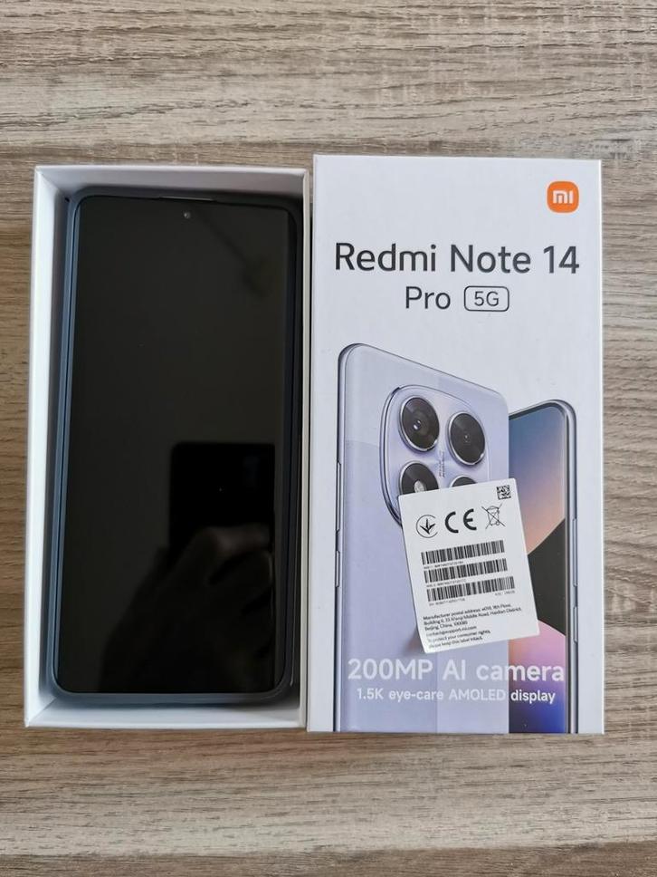 Xiaomi Redmi Note 14 Pro 5G + Samsung Galaxy Watch 4, Telecommunicatie, Mobiele telefoons | Overige merken, Zo goed als nieuw