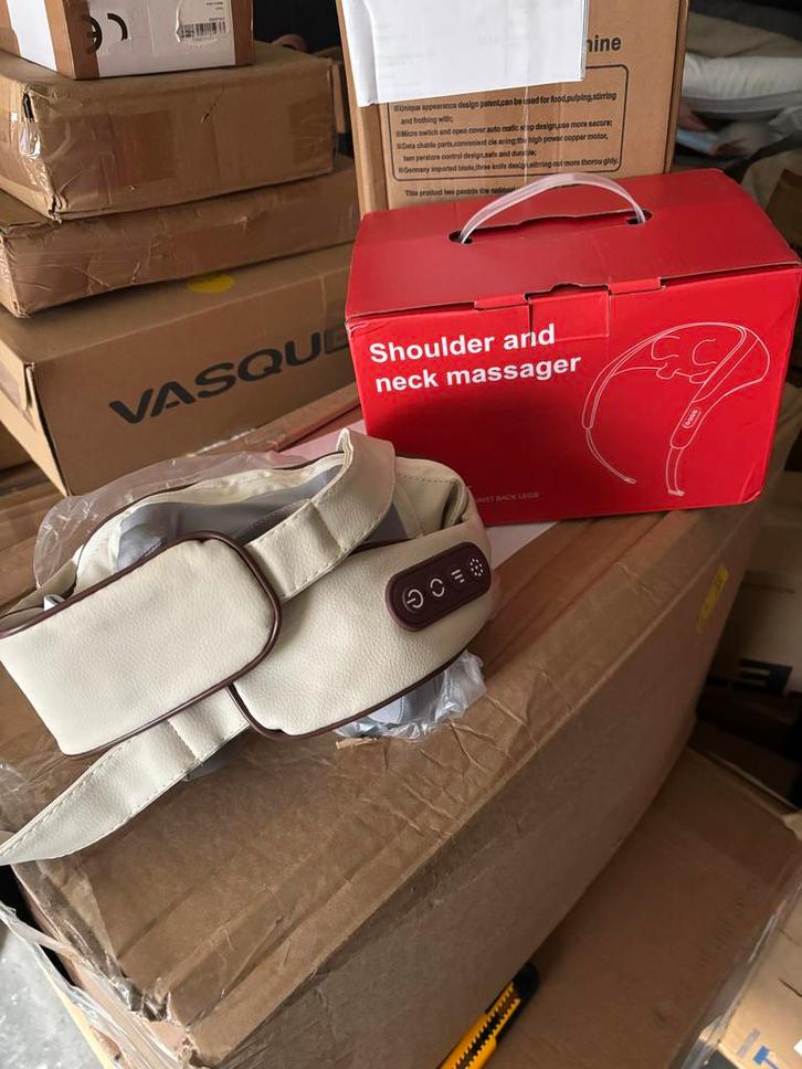 Nieuwe Nek & Schouder Massage Apparaat, Sport en Fitness, Massageproducten, Nieuw, Apparaat, Ophalen of Verzenden