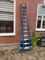 Aluminium Ladder 3x12, Doe-het-zelf en Verbouw, Ladders en Trappen, Ophalen, Gebruikt, Ladder, Opvouwbaar of Inschuifbaar