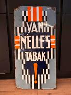 Emaille Reclamebord Van Nelle's Tabak, Ophalen of Verzenden, Reclamebord