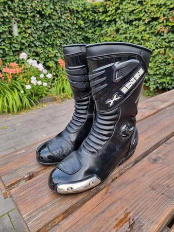 IXS motorlaarzen leer maat 45 - hooguit 15 x aan gehad  beschikbaar voor biedingen