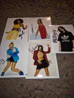 Spice Girls Gesigneerde Foto's, Ophalen of Verzenden, Zo goed als nieuw, Foto of Kaart, Gesigneerd