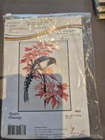 Borduurpakket vogel Luca S., Ophalen of Verzenden, Nieuw, Handborduren, Borduurpakket