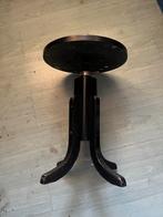 Traditionele houten pianokruk, Huis en Inrichting, Krukjes, Ophalen of Verzenden, In hoogte verstelbaar, Gebruikt, Hout