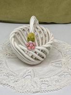 Miniatuur porseleinen mandje (191122), Antiek en Kunst, Antiek | Porselein, Ophalen of Verzenden