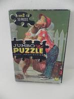 Jumbo puzzel puzzle jaren 60 - jongen met Lassiehond, Ophalen, Minder dan 500 stukjes, Gebruikt, Legpuzzel