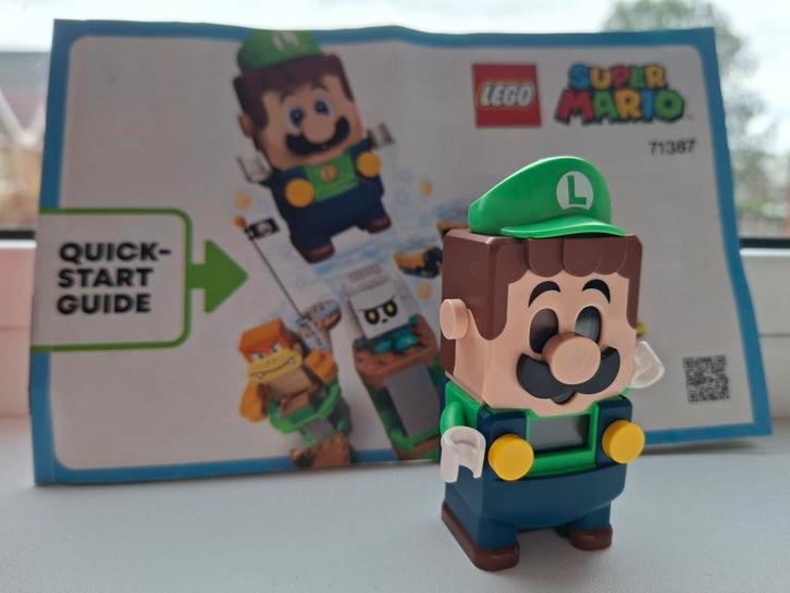 Lego Super Mario Luigi Starter Course 71387, Kinderen en Baby's, Speelgoed | Duplo en Lego, Gebruikt, Lego, Complete set, Ophalen of Verzenden