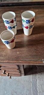 Boerenbont mokken, Huis en Inrichting, Ophalen of Verzenden, Zo goed als nieuw, Glas, Overige stijlen