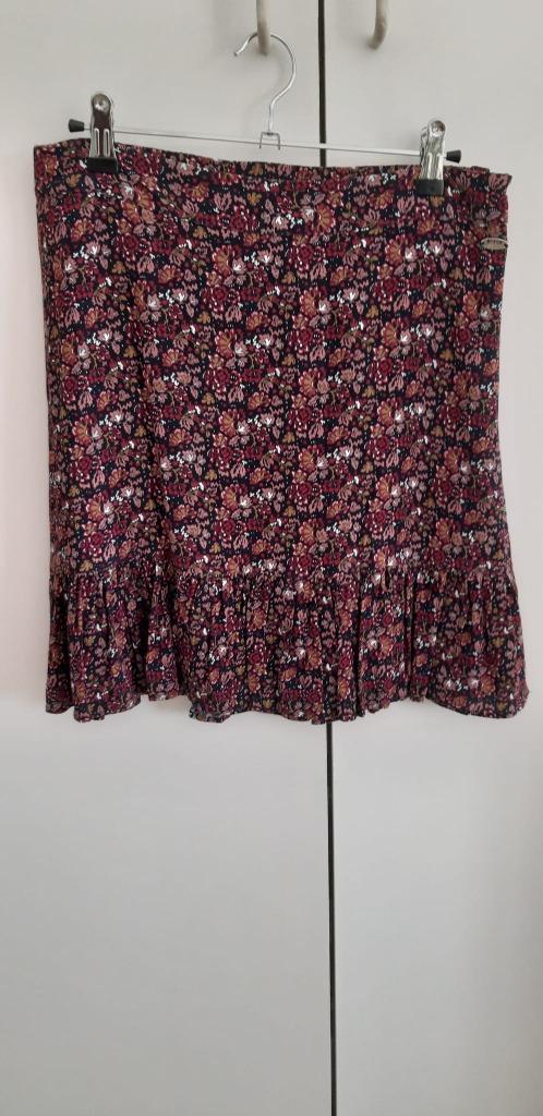 Dames vrolijke bloemetjes rok - HV Society - 36/S - paars, Kleding | Dames, Rokken, Zo goed als nieuw, Maat 36 (S), Overige kleuren