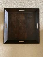 Houten dienblad 61 x 61, Ophalen, Gebruikt, Hout