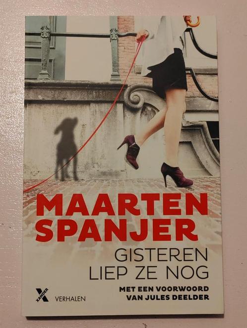 Maarten Spanjer - Gisteren liep ze nog, Boeken, Overige Boeken, Zo goed als nieuw, Ophalen of Verzenden