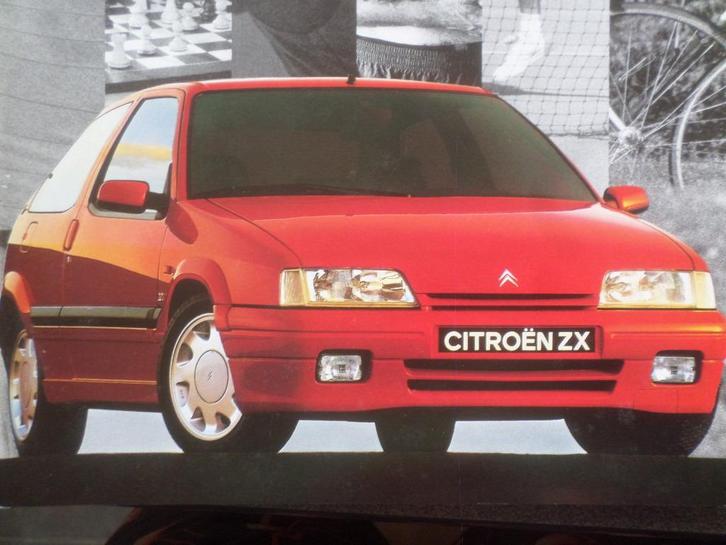 Citroën ZX & Volcane & 16V 1993-1994 Brochure, Boeken, Auto's | Folders en Tijdschriften, Zo goed als nieuw, Citroën, Verzenden