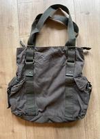 Superleuke tas legerstof canvas H&M, Ophalen of Verzenden, Zo goed als nieuw, Zwart