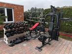 Complete Dumbbell Set en toestellen, Sport en Fitness, Fitnessmaterialen, Ophalen, Gebruikt, Armen, Halterset