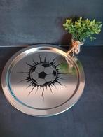 Rond Dienblad met Opdruk naar Wens - 28cm, Ophalen of Verzenden, Nieuw, Rond, Metaal