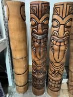 Tiki totem palmhout - 150cm, Ophalen, Westerndeco, Nieuw, Info@westerndeco.nl