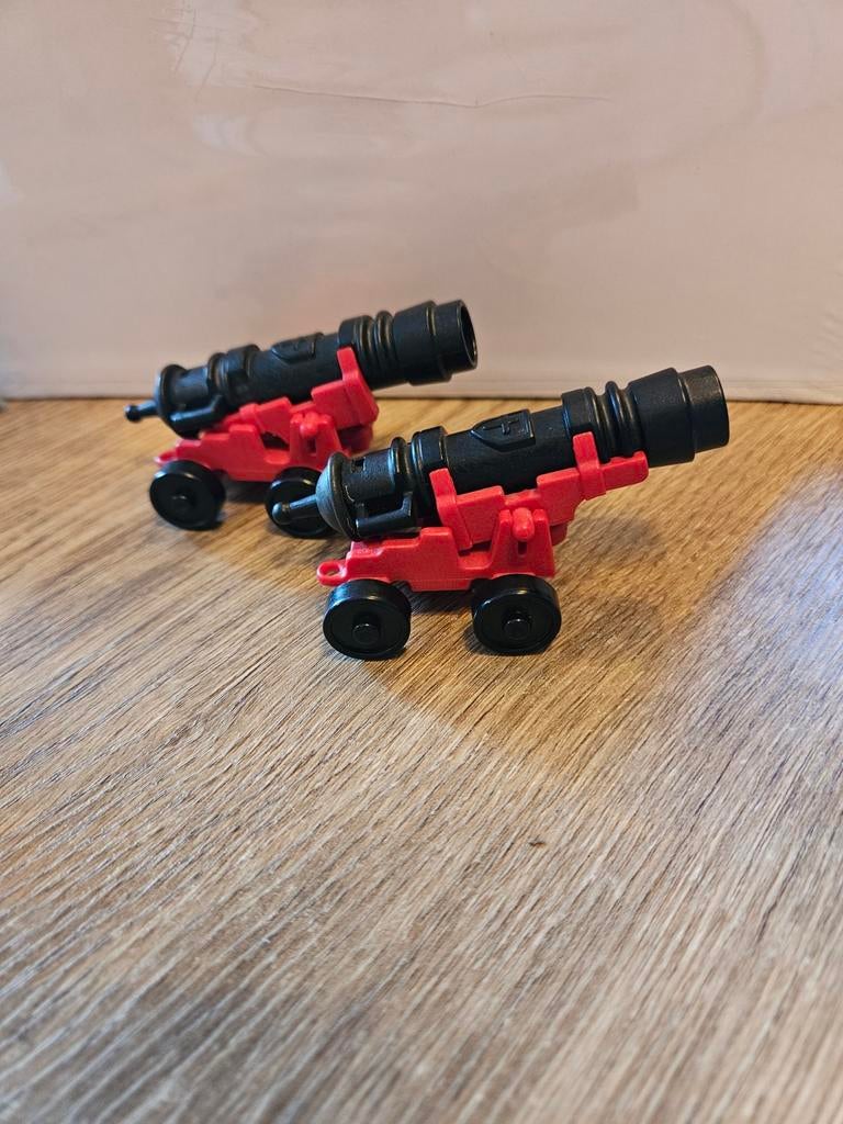 Playmobil Kanonnen met schietfunctie., Ophalen of Verzenden, Zo goed als nieuw