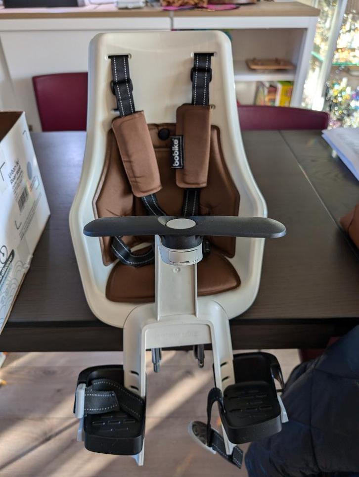 Bobike fietsstoel voorzitje, Fietsen en Brommers, Fietsaccessoires | Fietsstoeltjes, Zo goed als nieuw, Voorzitje, Ophalen