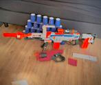 Automatische verstelbare nerf sniper met extra’s, Ophalen of Verzenden, Zo goed als nieuw